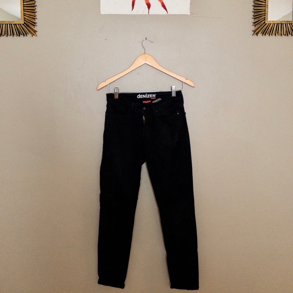 LEVI denizen modern black skinny jeans